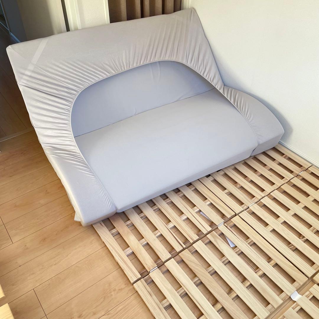 （引取り限定）マットレス すのこ 敷布団 ボックスシーツ セット【ダブルサイズ】