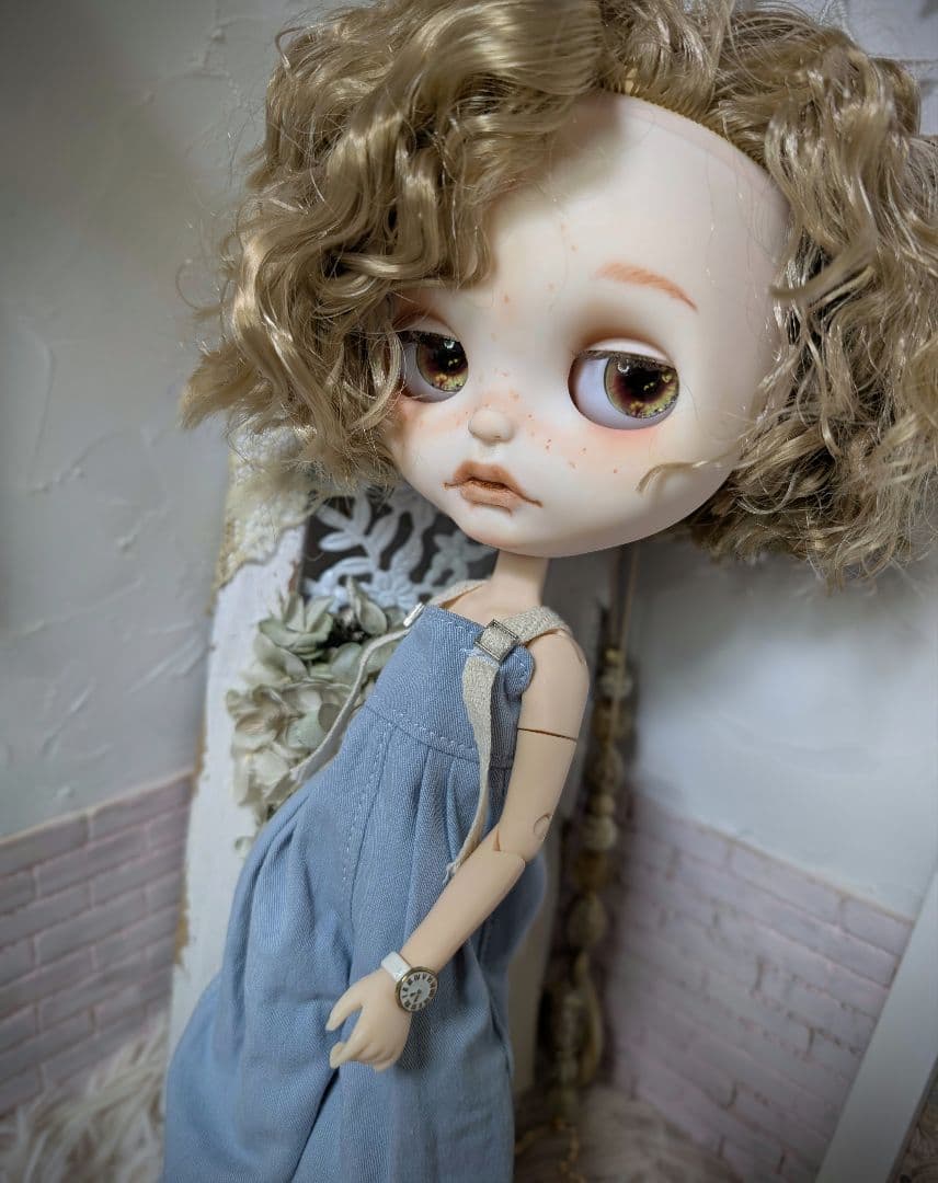 ラピꕤ︎︎アイシードールꕤ︎︎カスタム of付きꕤ︎︎首傾げ