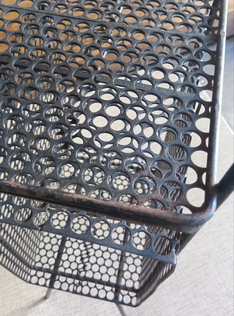 50s USA ビンテージ スチール製 マガジンラック ミッドセンチュリー