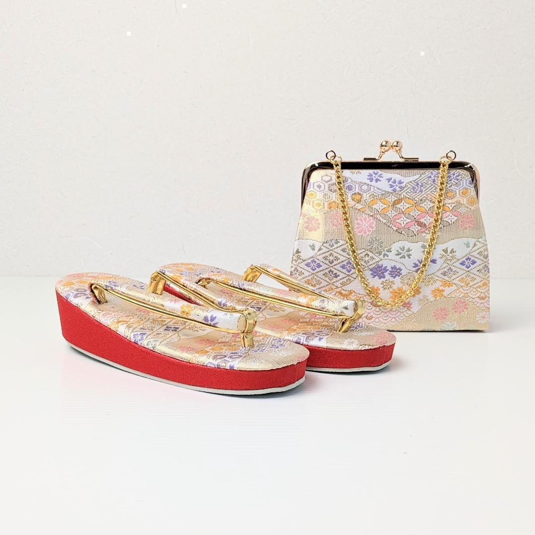 七五三 7歳 四つ身用 作り帯 筥迫セット 白