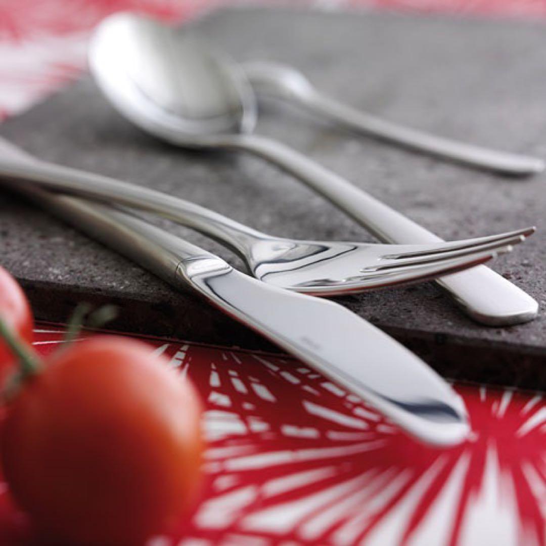 【新品】GENSE ゲンセ Steel Line カトラリーセット 60点入り