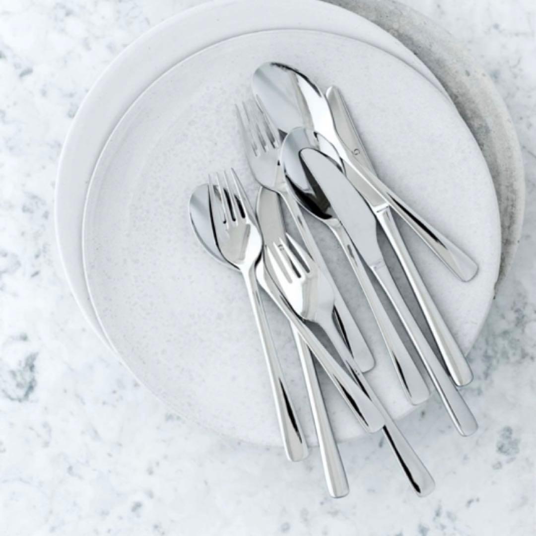 【新品】GENSE ゲンセ Steel Line カトラリーセット 60点入り