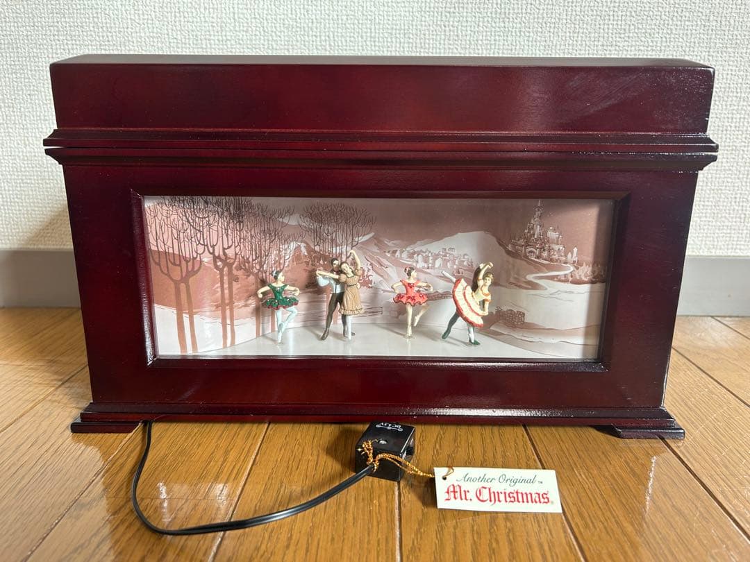 【未使用】Mr.ChristmasオルゴールANIMATED MUSICBOX