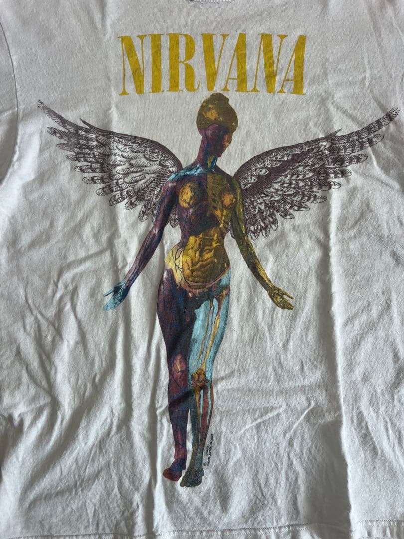 90s NIRVANA ニルヴァーナTシャツin uteroインユーテロTシャツ