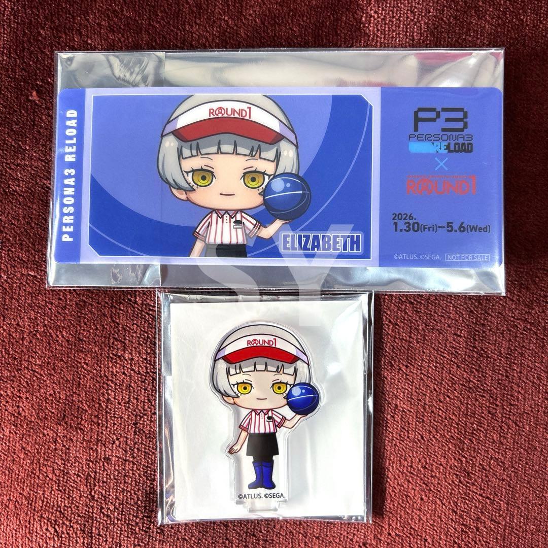 ペルソナ3 RELOAD × ROUND1 ラウンドワン ラウワン エリザベス - メルカリ