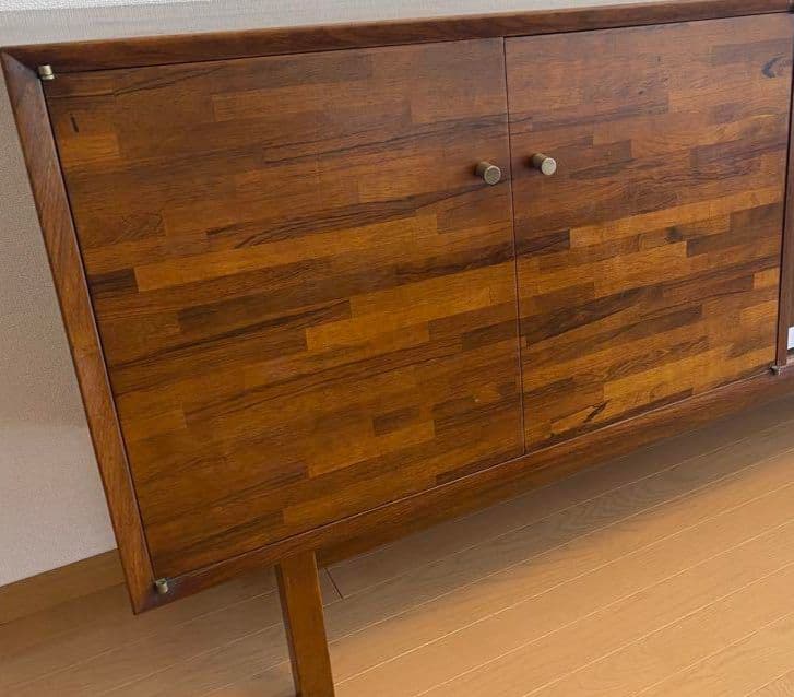 ヴィンテージ　サイドボード　ローズウッド　北欧　アンティーク　家具