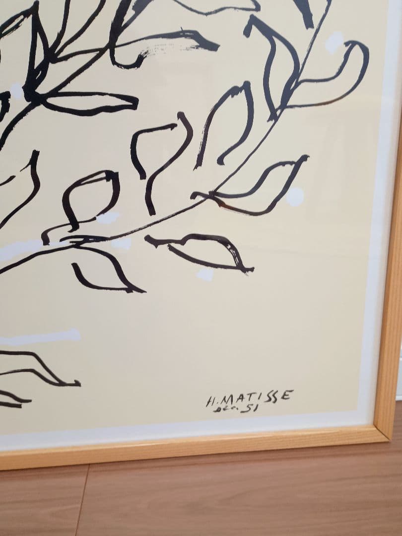 アンリマティス　低木　アクタス　acme　ポスターフレーム