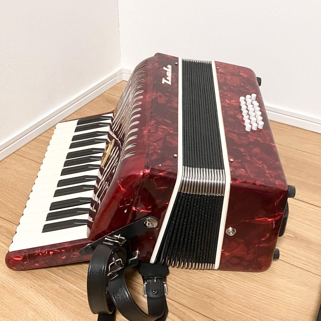 TOMBO アコーディオン No.211 30鍵盤 ハードケース付 TOMBO ハード