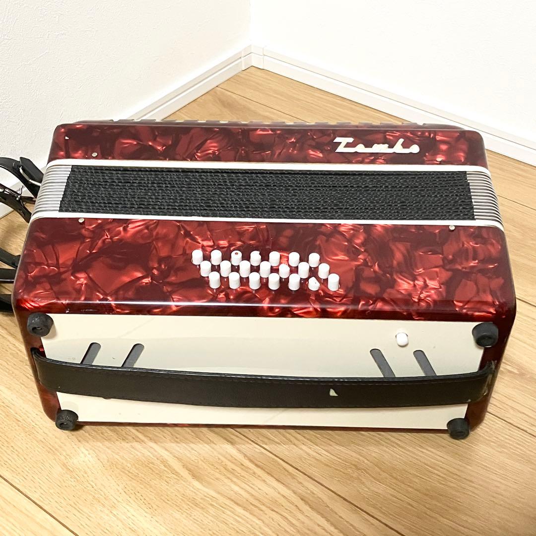TOMBO アコーディオン No.211 30鍵盤 ハードケース付 TOMBO ハード