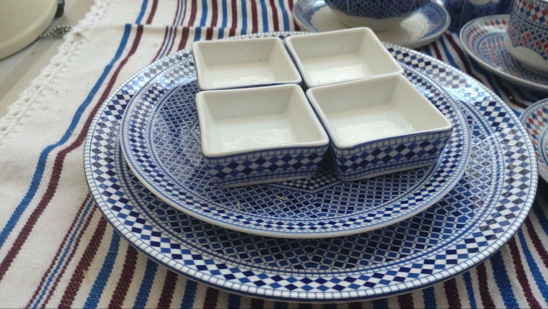 【大特価・廃盤・希少】cosema コセマモロッコ陶器 フルセット