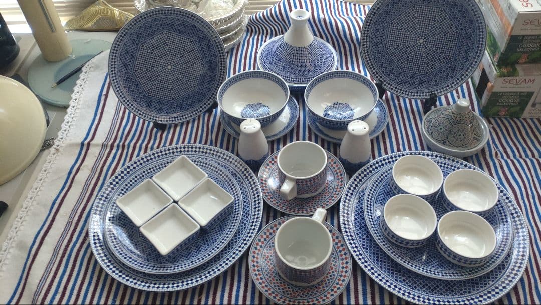 【大特価・廃盤・希少】cosema コセマモロッコ陶器 フルセット