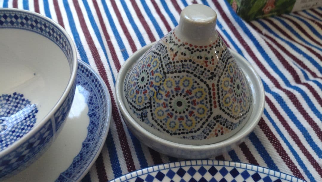 【大特価・廃盤・希少】cosema コセマモロッコ陶器 フルセット