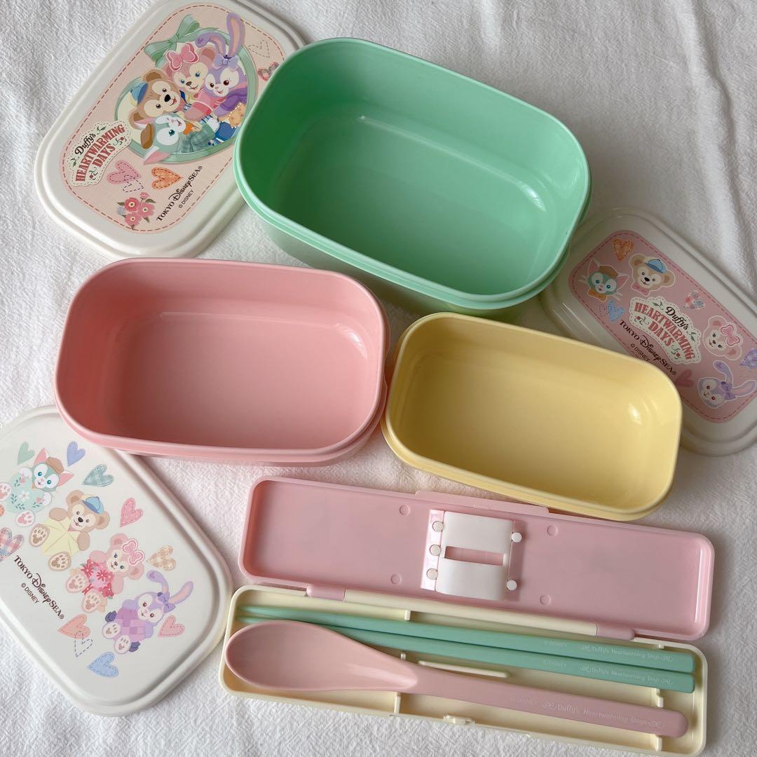 ダッフィー 弁当箱セット ハートウォーミングデ イズ ディズニーシー