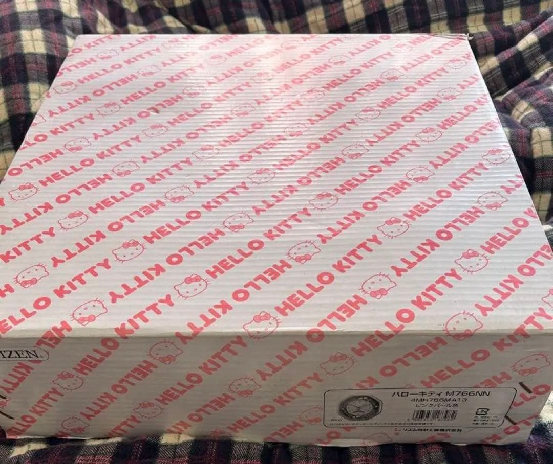 【未使用訳あり】希少 サンリオ ハローキティ CITIZEN リズム時計