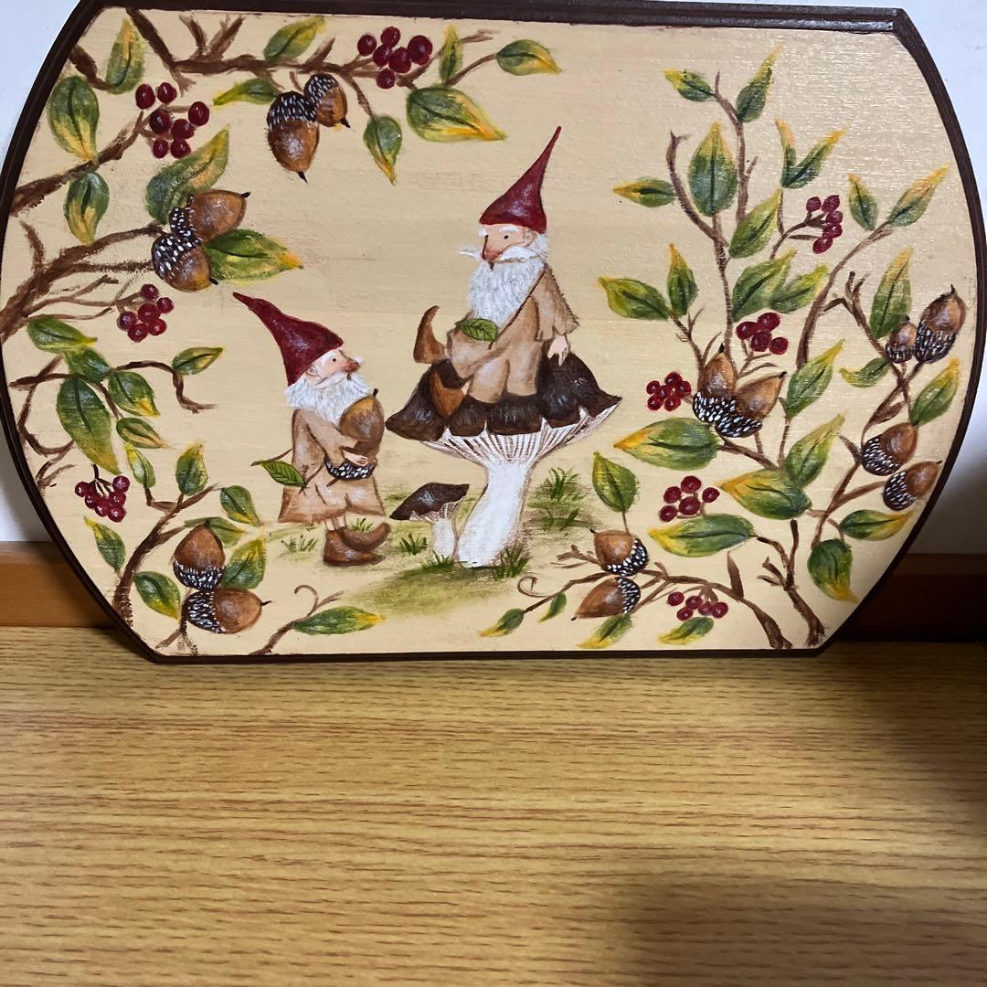 トールペイント可愛い森の妖精