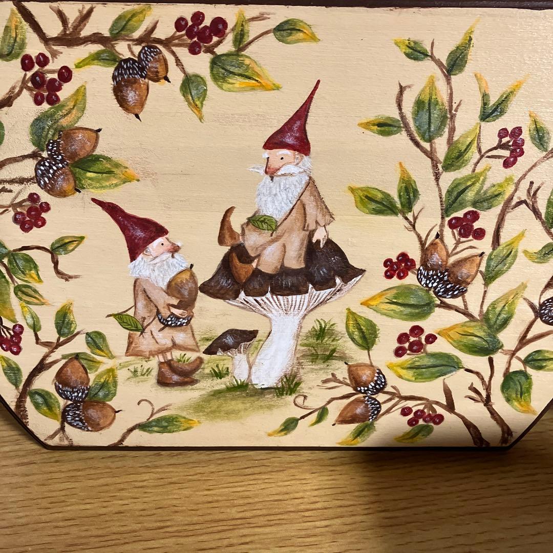 トールペイント可愛い森の妖精