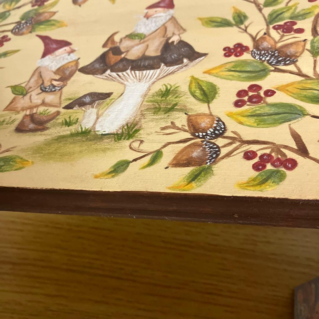 トールペイント可愛い森の妖精