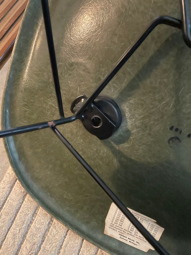 Herman Miller イームズシェルサイド キャッツクレイドルベース