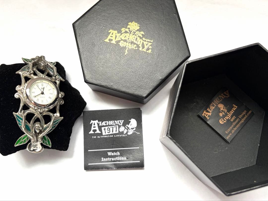 +Alchemy Gothic+アルケミーゴシックリストウォッチ　中古　動作確認