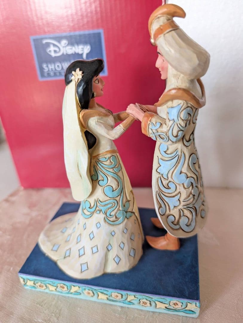 エネスコ ジャスミン＆ アラジン ロイヤルウェディング フィギュア　ジムショア