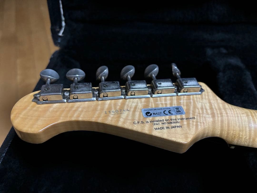 FUJIGEN フジゲン ストラトモデル ハカランダ指板 - メルカリ