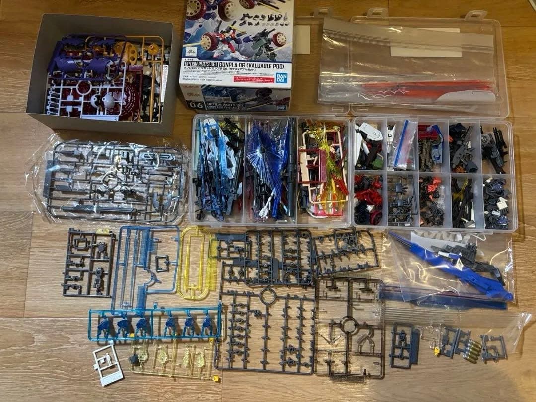 ガンプラ キット 余剰パーツ HG MG ジャンク まとめ売り - メルカリ