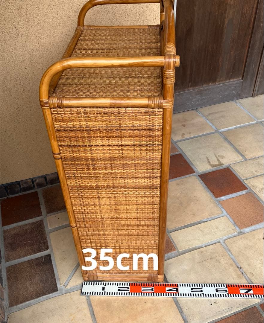 人気 ラタン 5段チェスト ラタンチェスト 籐チェスト 籐タンス