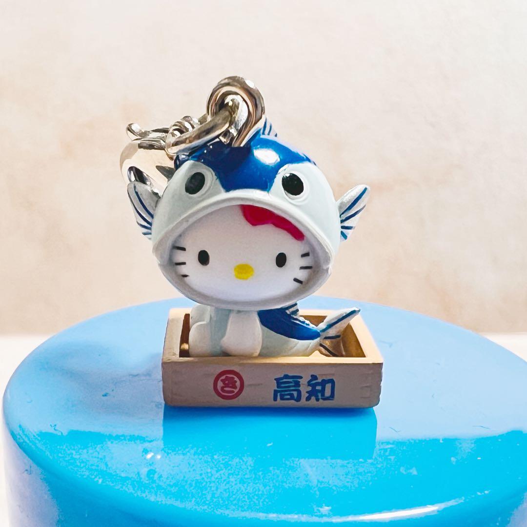 美品 2003年当時物 高知のカツオ キティちゃんチャーム ご当地キティ