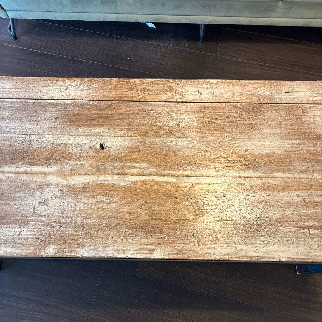 シンプルな木製センターテーブル 今月末に取り下げになります、最終価格