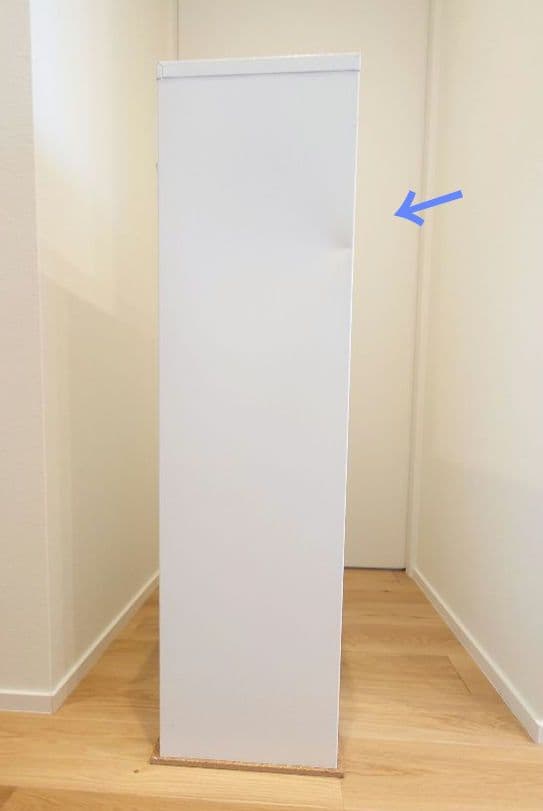 スチール製分別ゴミ箱 薄型 前に開くタイプ 4分別