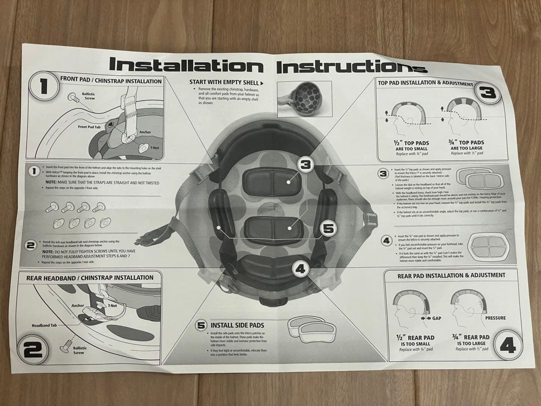 実物　オプスコア　カーボン　ヘルメット