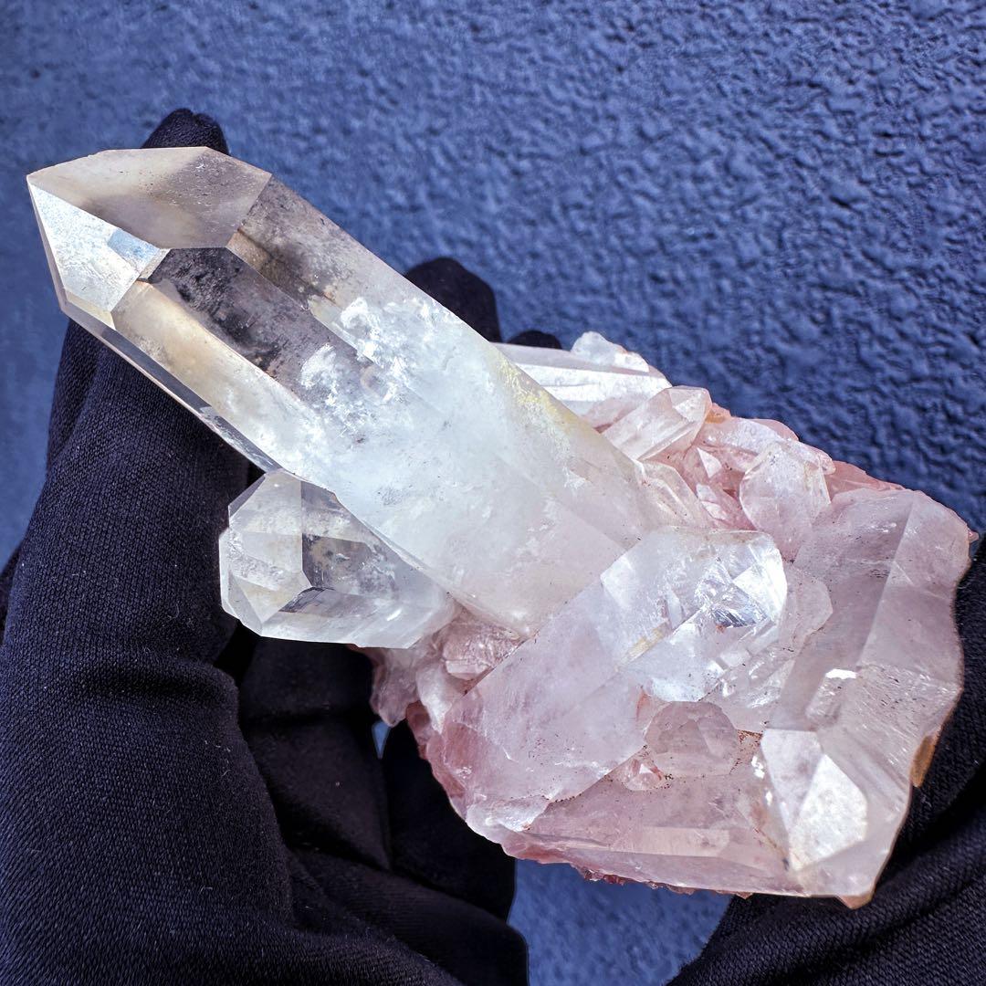 爆アレ❗️オーラ皮膜☆レインボー☆可愛い♡超綺麗ヒマラヤクラスター天然石A1525