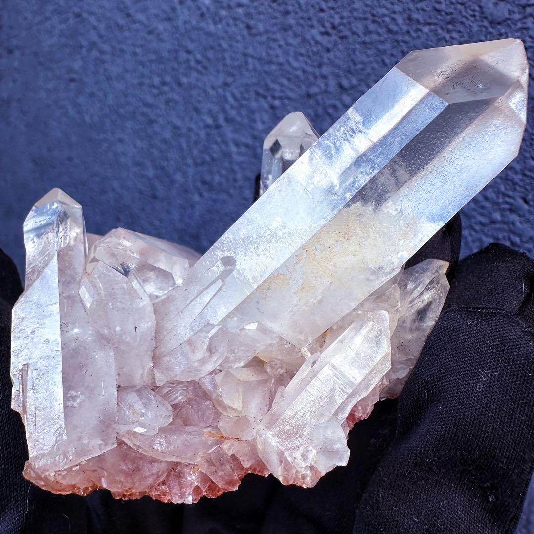 爆アレ❗️オーラ皮膜☆レインボー☆可愛い♡超綺麗ヒマラヤクラスター天然石A1525