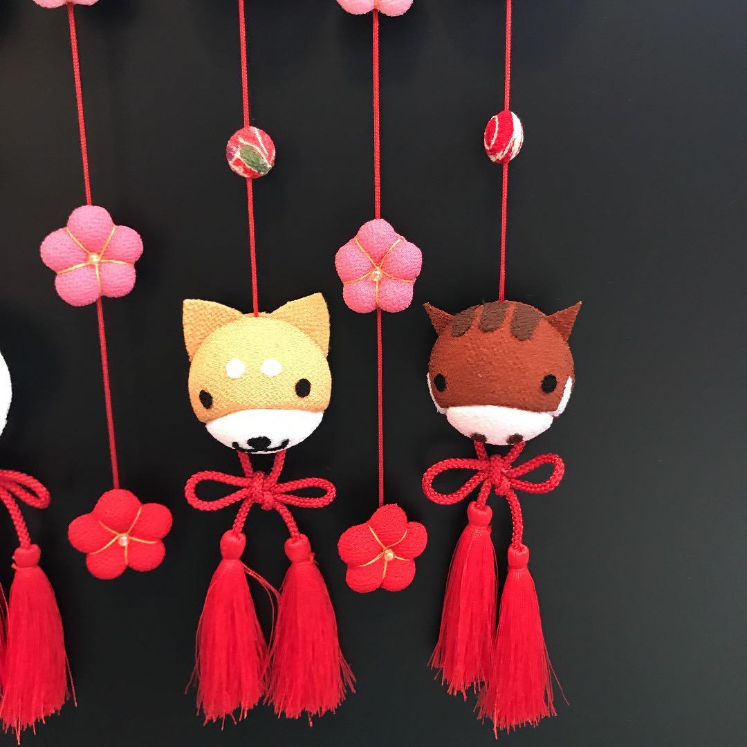 ハンドメイド 干支の壁掛け