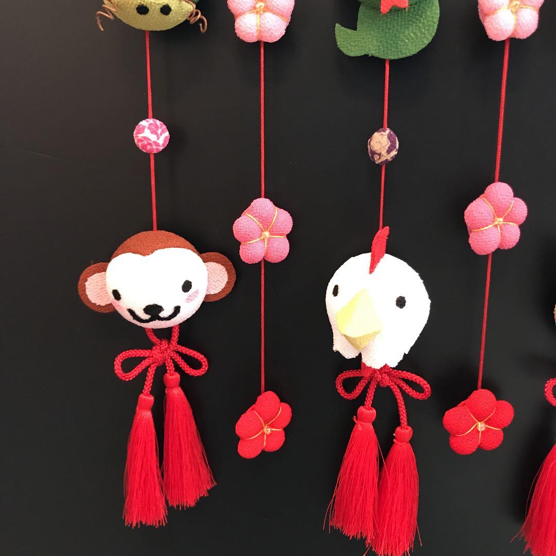 ハンドメイド 干支の壁掛け