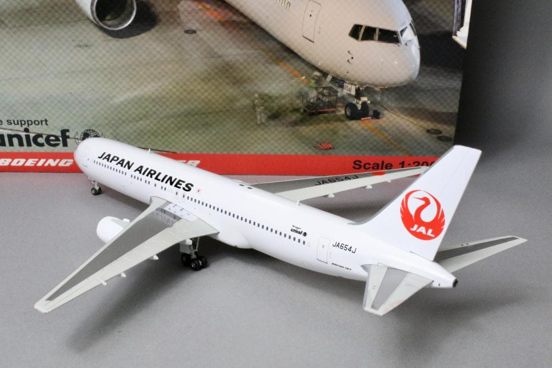 JC Wings 1/200 JAL B767-300ER JA654J - メルカリ