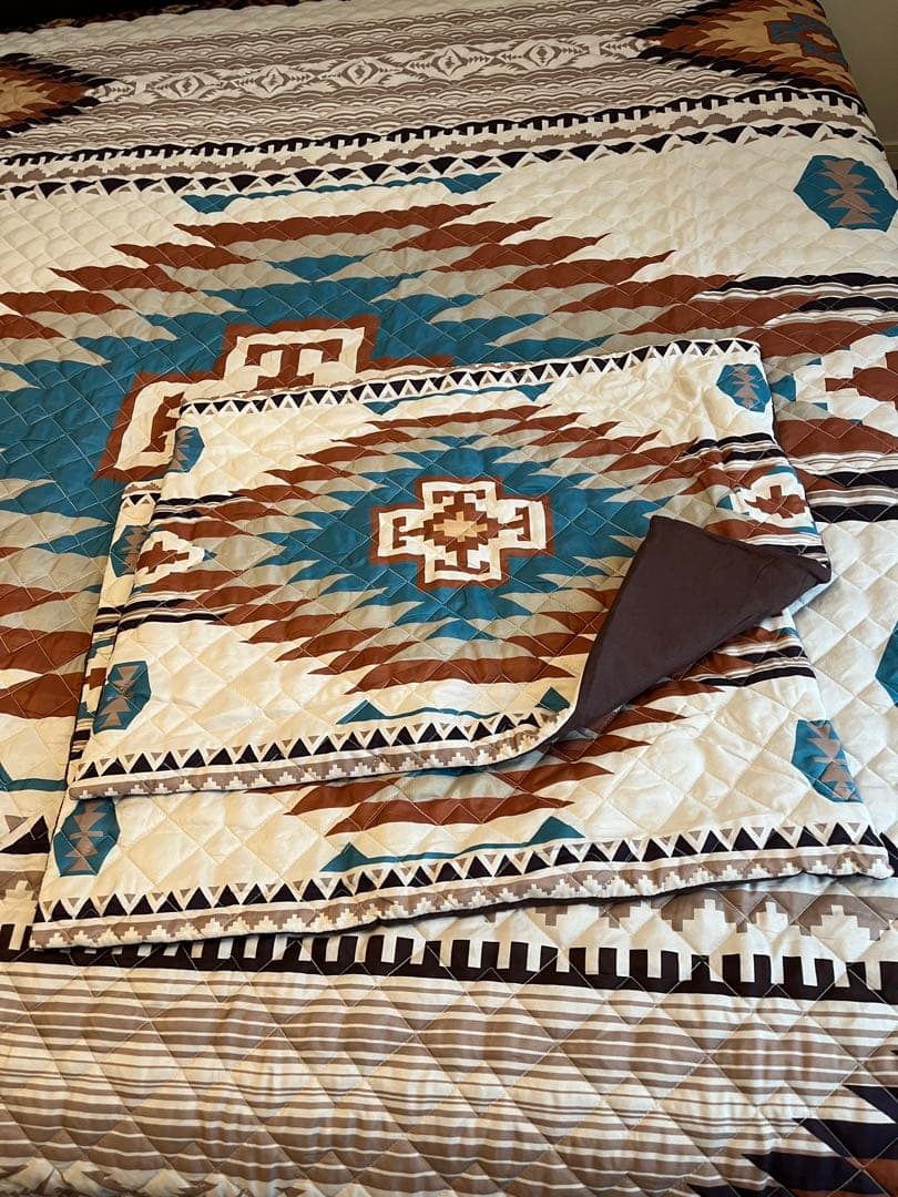 マルチカバー/キルトケット /ベッドカバ— /ソファカバー3点セット