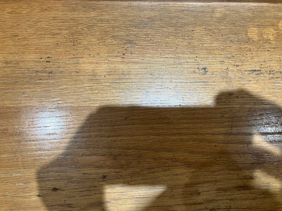 発送不可 無印良品 オーク材ダイニングテーブル 中古 140×80 埼玉中西部