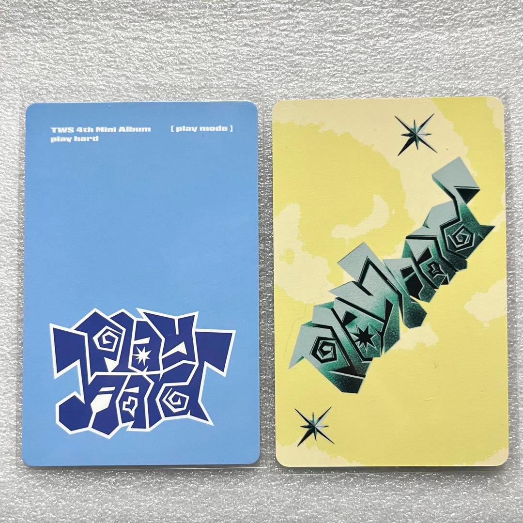 TWSジフン トレカ セット play hard - メルカリ