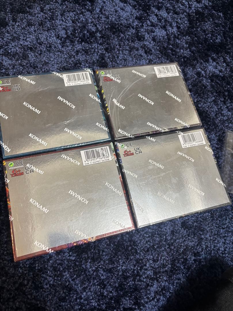 遊戯王　25周年　海外版　復刻　BOX 4個セット