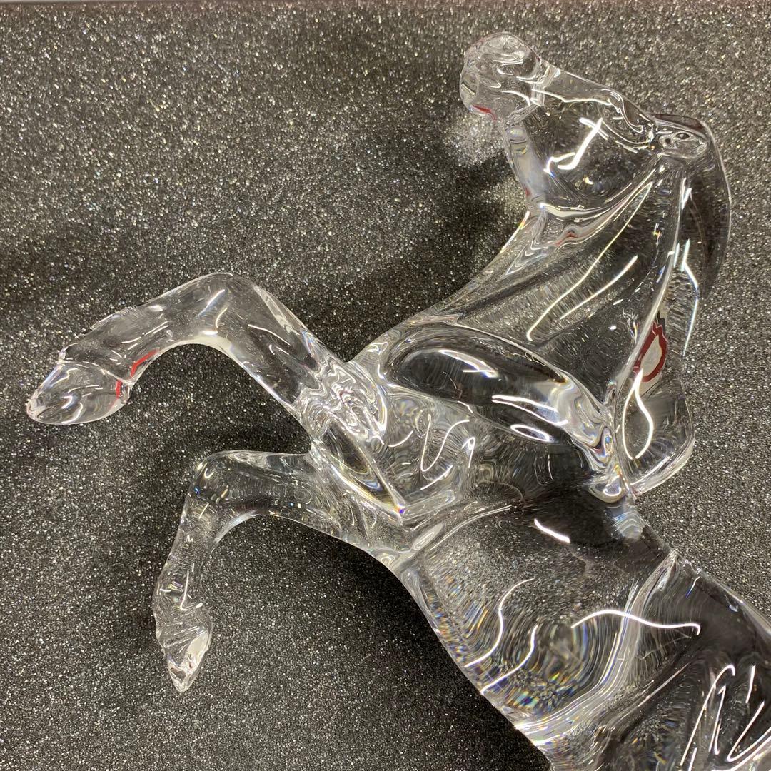 ⭐️美品⭐️バカラ⭐️馬の彫刻⭐️クリスタル⭐️いななく馬⭐️高級