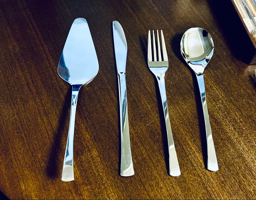 アズマ　Azuma ステンレス　　カットラリーセット　28点