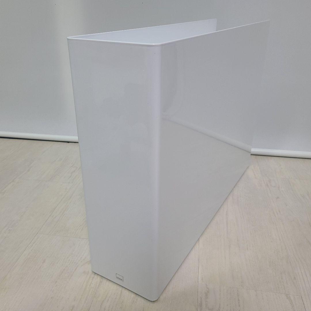 【人気】tower タワー　隠せる調味料ラック 白　コンロ横