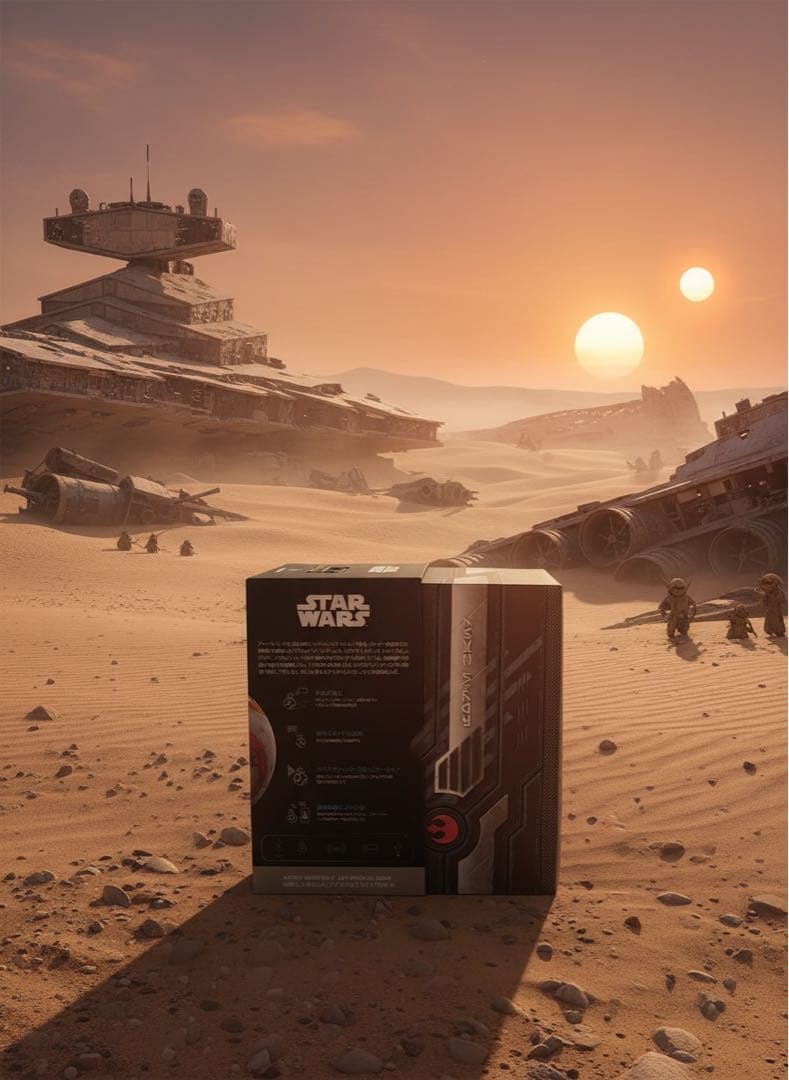 STAR WARS BB-8 ロボット2つ コントローラーとフォースバンド付き