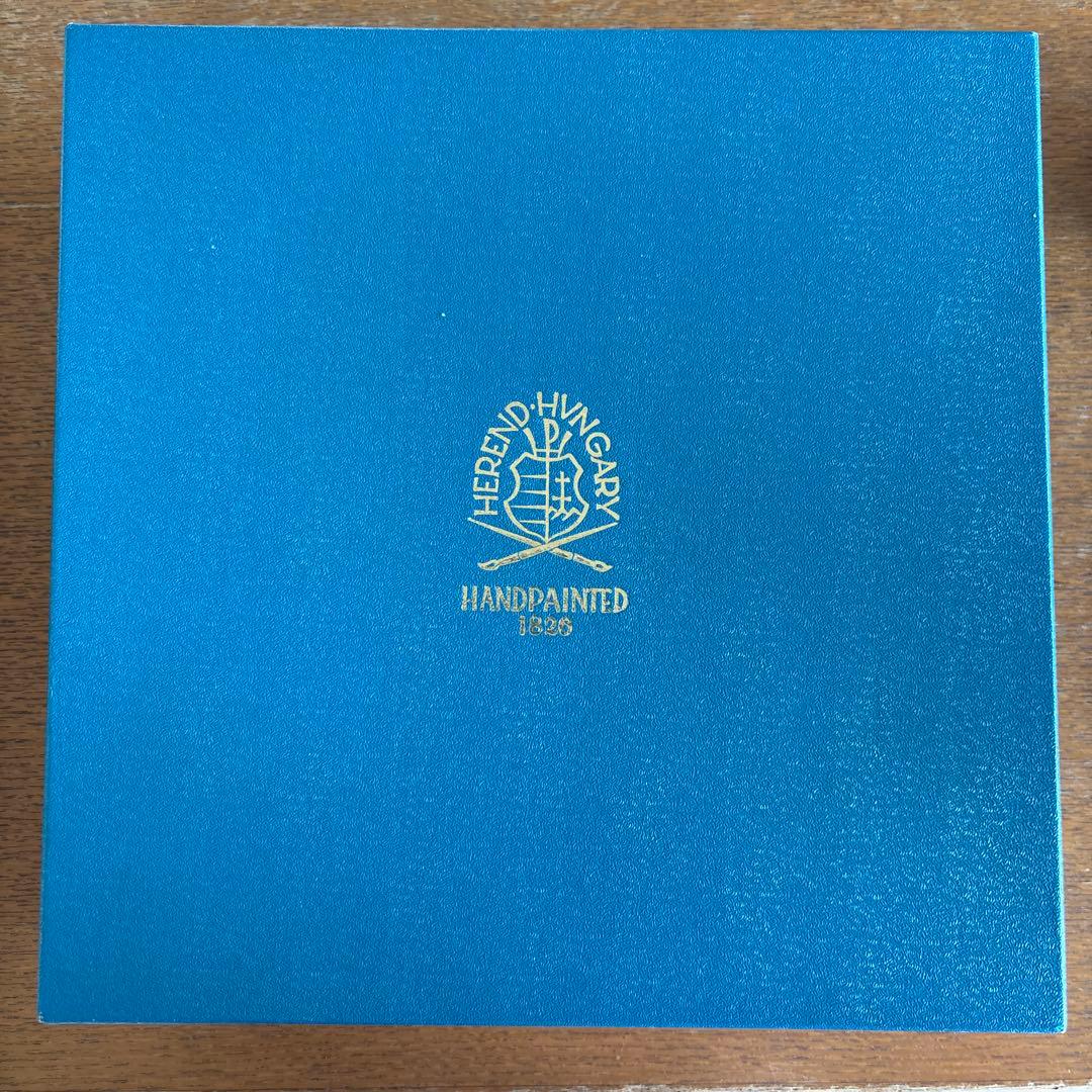 ヘレンド(HEREND) アポニーグリーン ディッシュ 26.5cm プレート