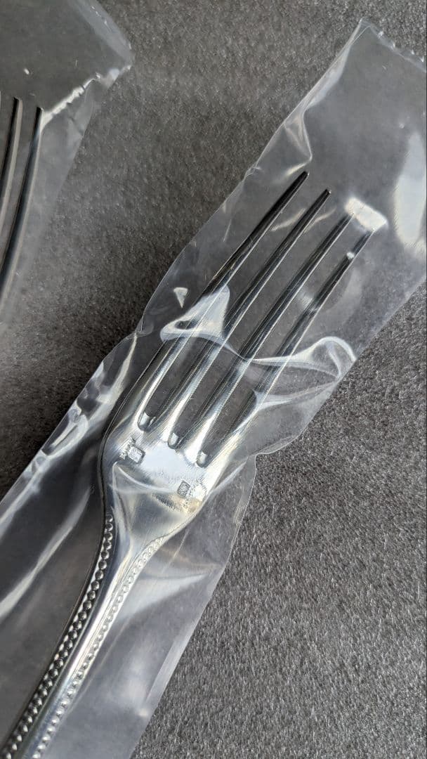 クリストフル　スタンダードディナーフォーク　パール　2本セット