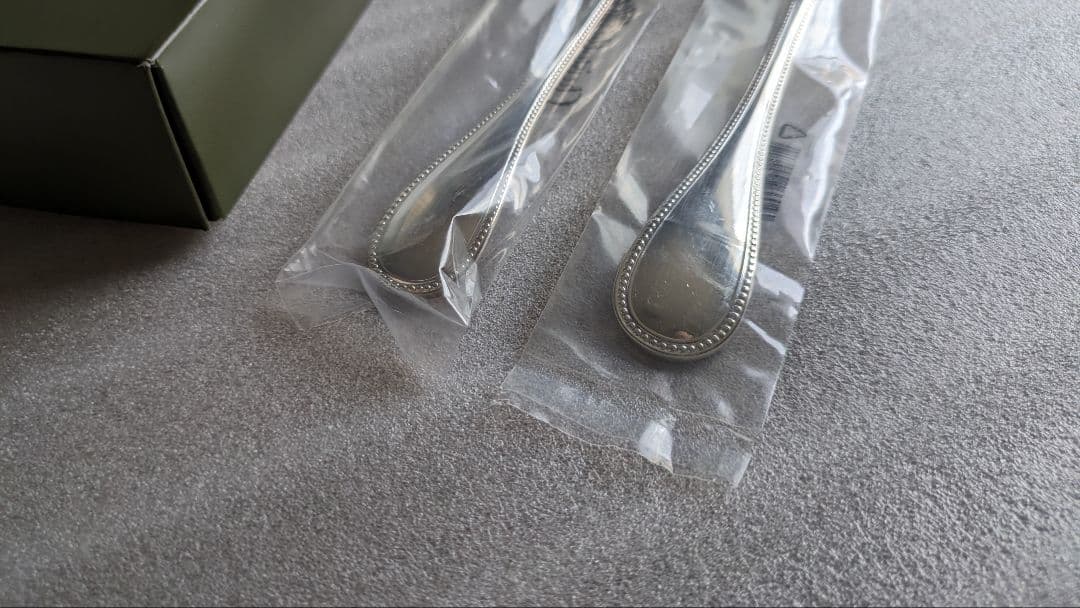 クリストフル　スタンダードディナーフォーク　パール　2本セット