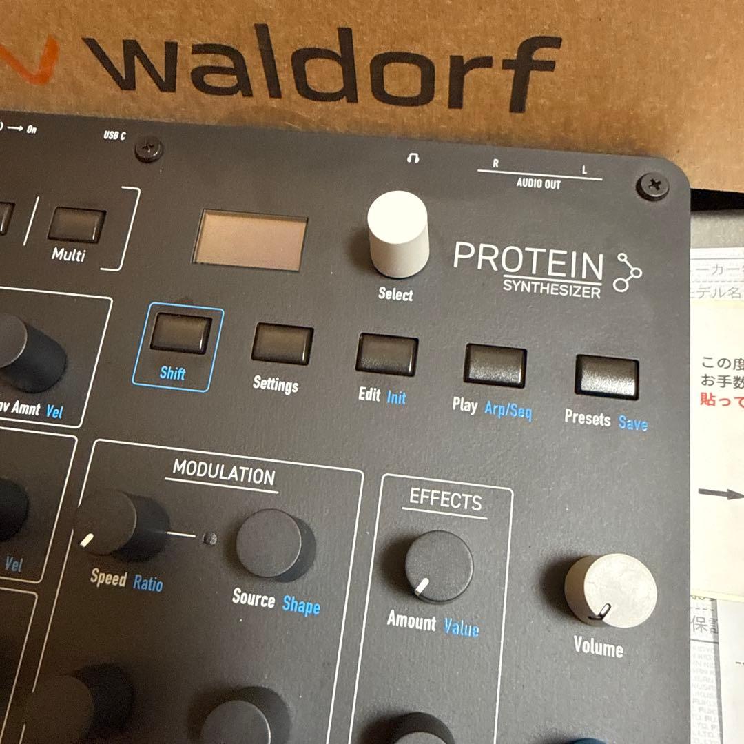 waldorf protein Synthesizer ウォルドルフ プロテイン