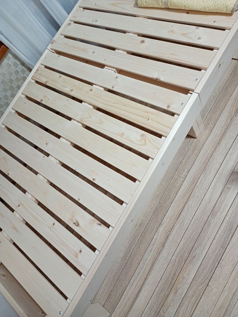 新品すのこベッド80SSコンパクトショート80cm×180cm