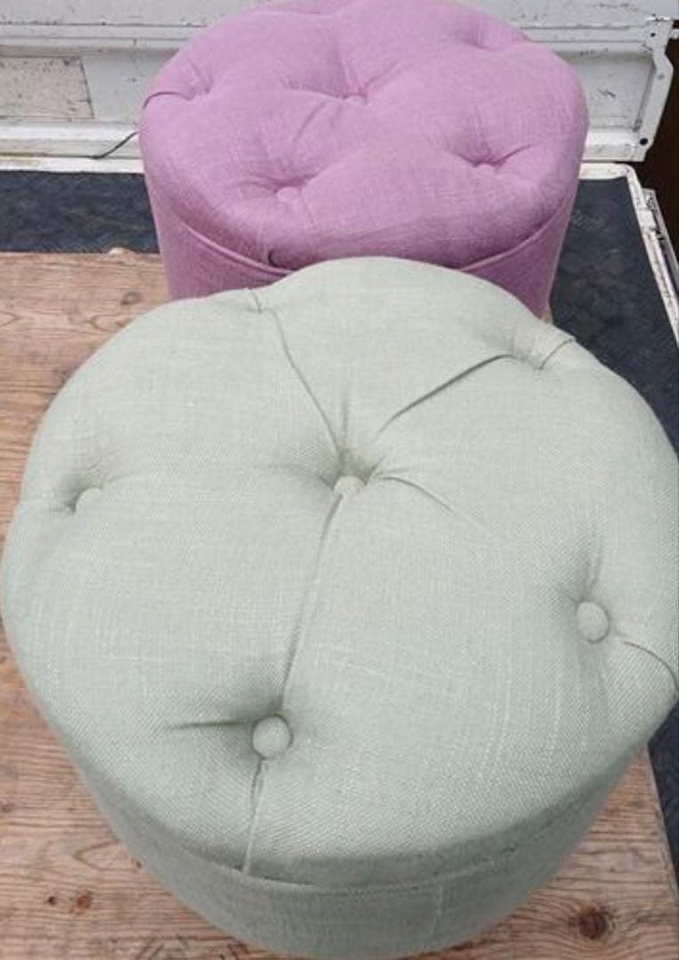 ☆輸入家具 マカロン ラウンドスツール